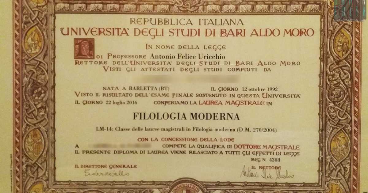 Pergamena di laurea, a Bari che fatica ottenerla: ma qualcosa sta cambiando